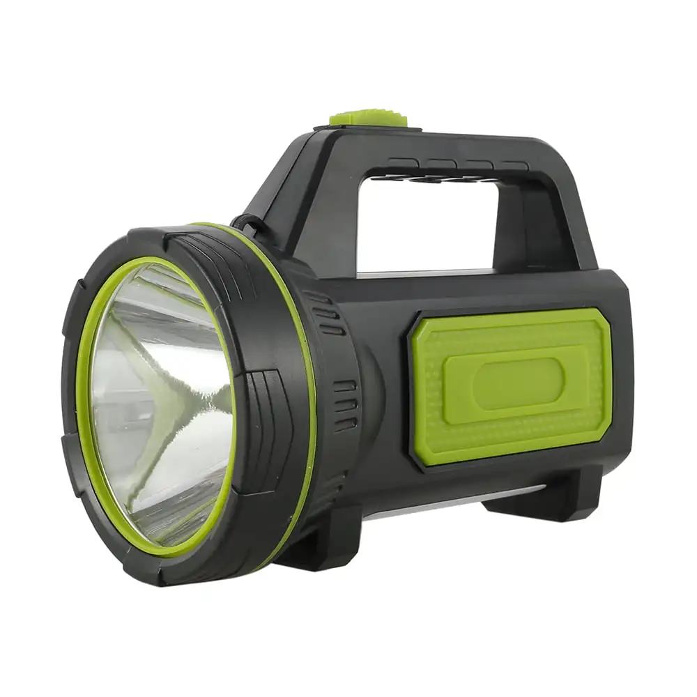 

HMTX Rechargeable Spotlight, Super Bright 135000 Lumen LED Flashlight Handheld spotlight Long Lasting Large Flashlight Searchlig