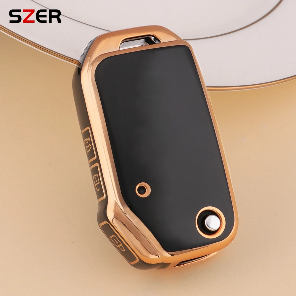 

Автомобильный флип-чехол из ТПУ для KIA Sportage R Stinger GT Sorento Ceed CD Cerato Forte 2018 2019, аксессуары для держателя