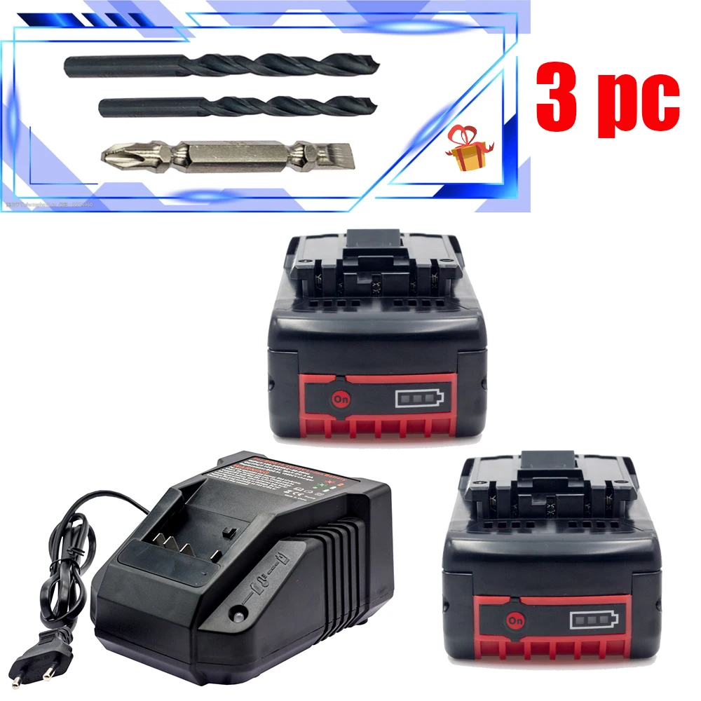 

Leelinci 14.4V 5000mAh Screwdriver Battery For Bosch GBH GDR GSR 18650 Replacement Rechargeable Power Tool Lithium ion Battery