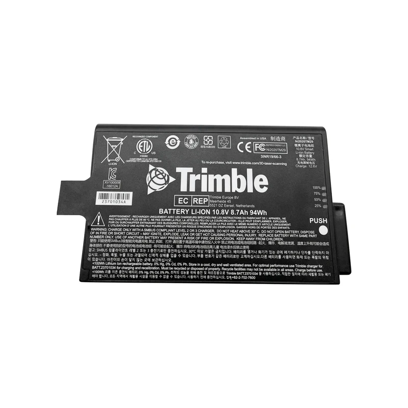 НОВЫЙ литий-ионный аккумулятор для 3D лазерных сканеров Trimble TX6 и TX8