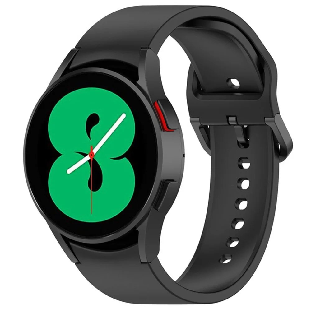 

For Samsung Galaxy Watch 4 40mm 44mm Men Women Silicone Sport Strap Classic 42/46mm Fashion Waterproof Bracelet Replaceable Band