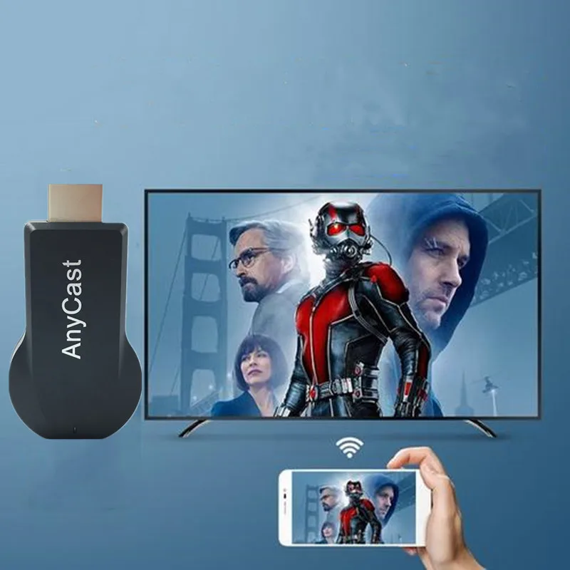 Miracast HD 1080P M2 Plus HDMI-совместимый Wi-Fi ТВ-адаптер AnyCast Монитор приемник для Android ПК |