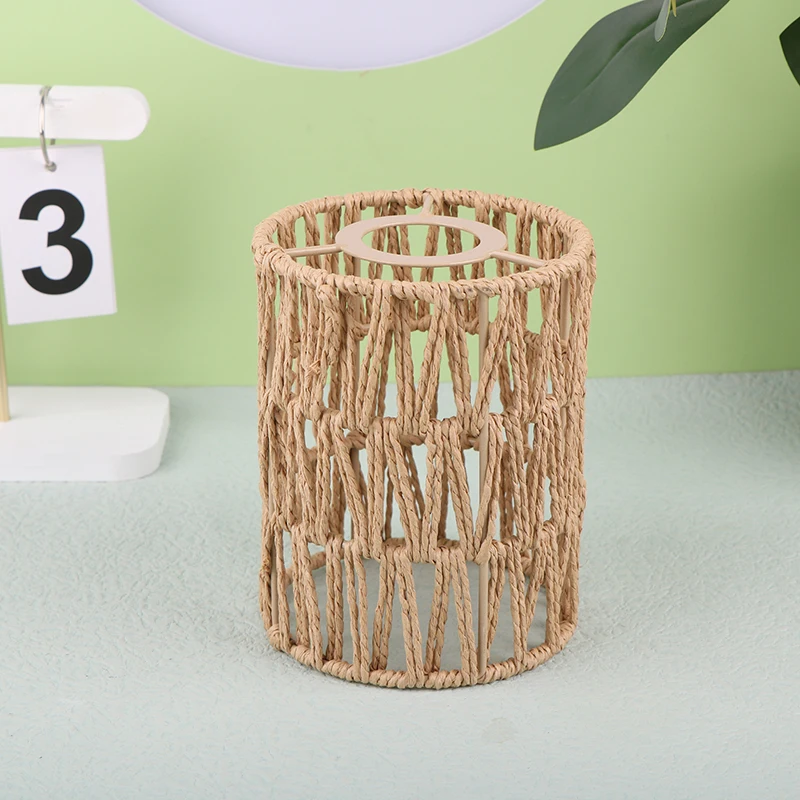 1 шт. плетеный потолочный светильник в богемном стиле