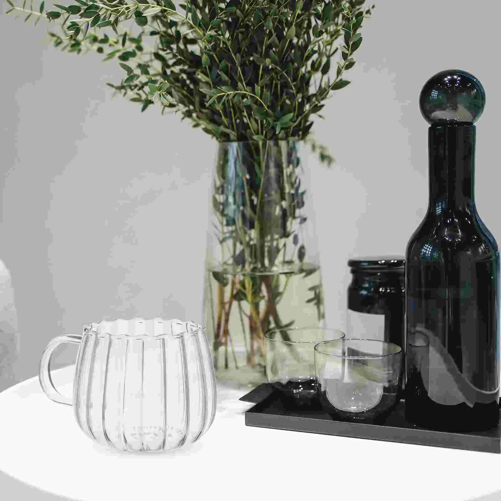 Чайная кружка Хэллоуин Кружки Стеклянные чашки с тыквой Коктейльные стаканы