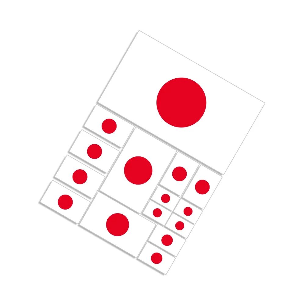 

Водонепроницаемые Виниловые Наклейки На Автомобиль С Изображением Японского Флага Для Декора Кузова