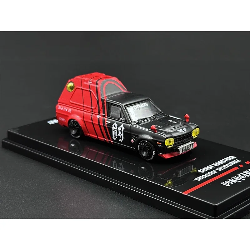 В наличии INNO 1:64 SUNNY HAKOTORA 09 RACING DECEPCIONEZ брелок в подарок комплекте литая под