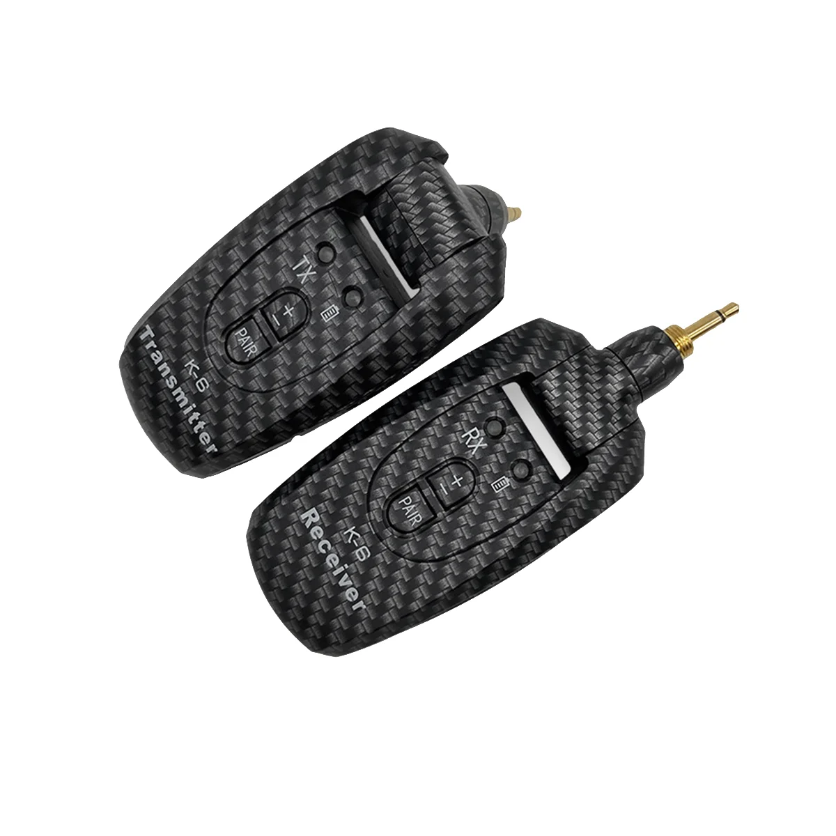 

Беспроводной гитарный трансмиттер T6 из углеродного волокна, приемник, Встроенный перезаряжаемый беспроводной трансивер для электрогитары