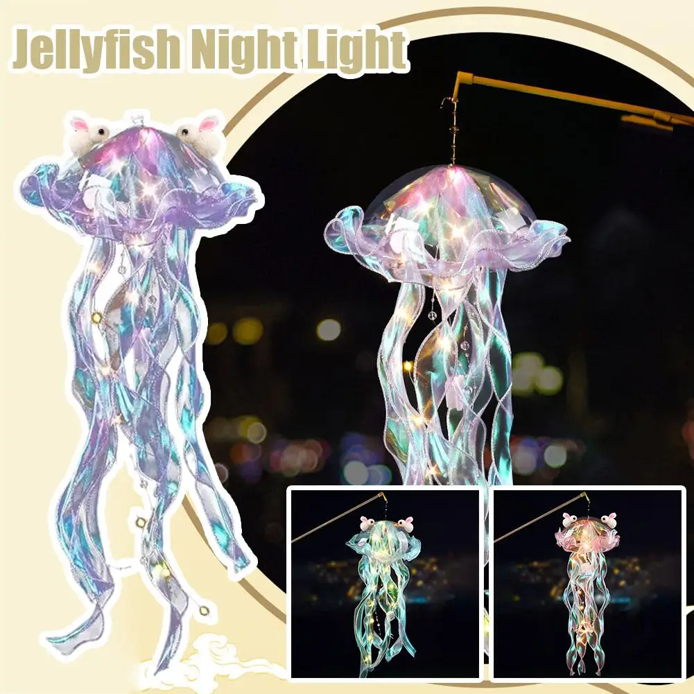 

Новинка, светильник в виде медузы, Детский Светильник для детской спальни, подвесная морская красочная Русалка, Фотофон для океана м0b1