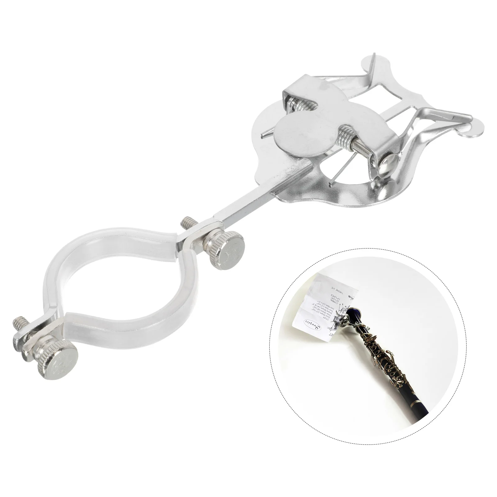 

Score Reading Clip Note Clip Sheet Clip for Clarinet Silver