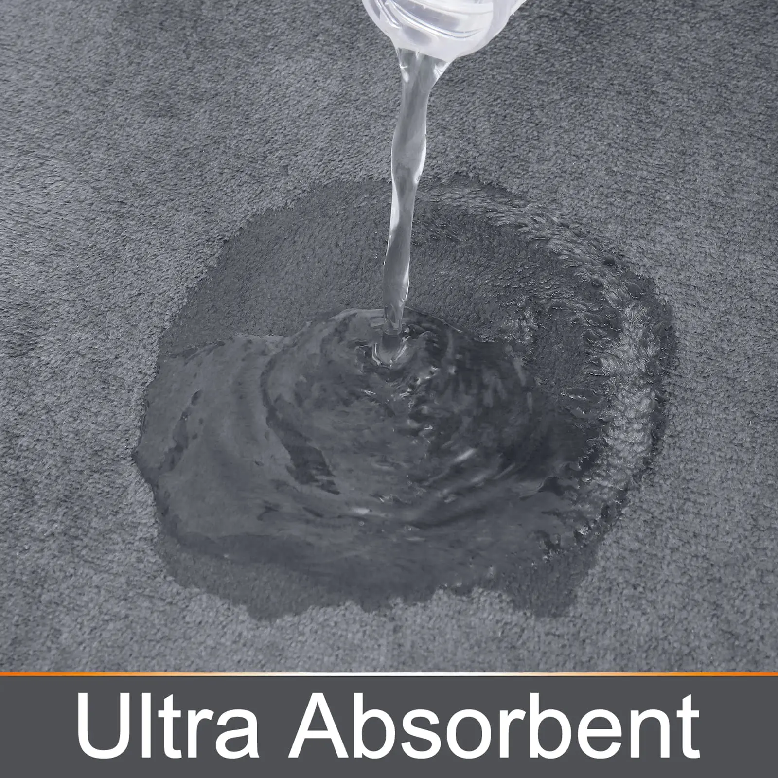 Olanly Memory Foam Bath Mat Anti-Slip Shower Carpet  Soft Foot Pad Decoration Floor Protector Absorbent Quick Dry Bathroom Rug