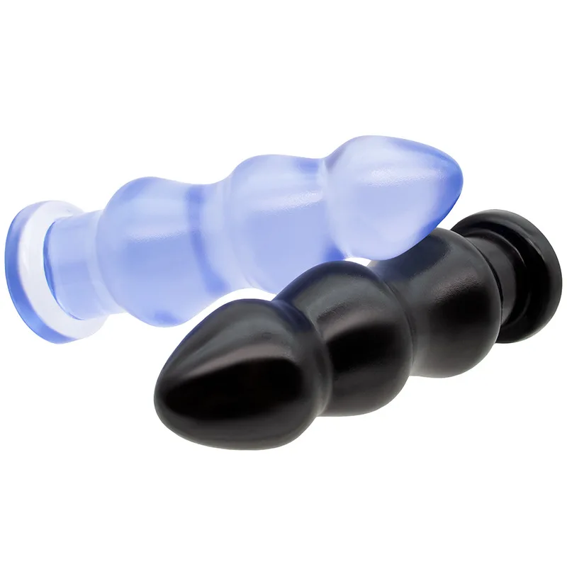 Большая Анальная палочка с бусинами тройная пульсация вилка мужской массажер