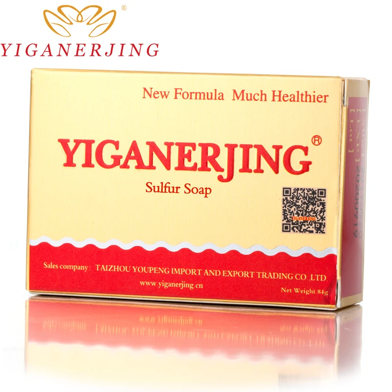 

10 Pcs Yiganerjing Sulfur Soap Psoriasis Eczema Ointment Acne Seborrhea Suitable All Skin Diseases Anti Fungus Soap