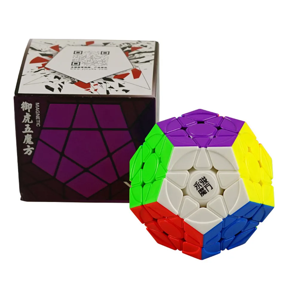 

YJ Yuhu V2m Magnetic Megaminx Magic Cube Professional Yongjun Yuhu V2 Megaminxs Cubo Magico Puzzle Educational Toys