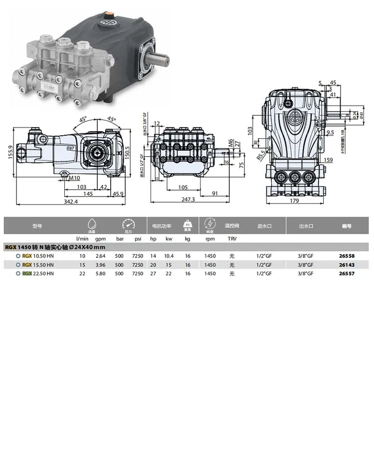 AmsturdyEP300 11 кВт 300 бар 4350psi 18lpm электрическая промышленная моечная машина высокого