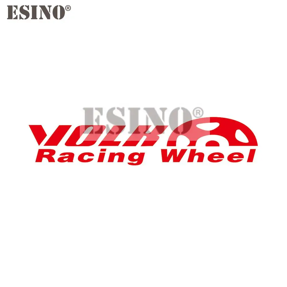 Стайлинг автомобиля креативное гоночное колесо Volk ПВХ 3D резьба авто наклейка