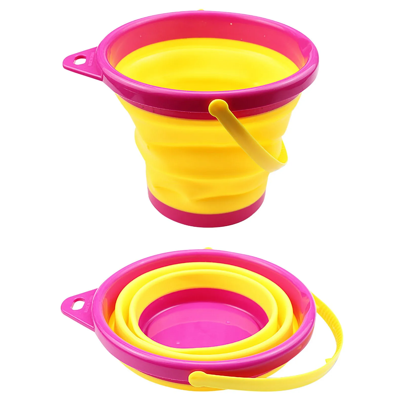 

Pool Floats Kids Old Bucket Shovel Sand Bucket Bucket Sandbox Square Summer Party Foldable Bucket Beach for Kids 3-10 Inflatable