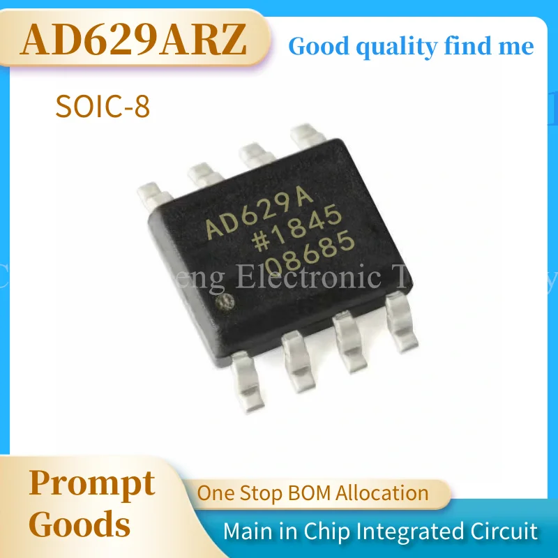 

2PCS/lot New Original AD629ARZ AD629AR AD629A AD629BRZ AD629ANZ AD629BNZ SOP-8 High Common-Mode Voltage Difference Amplifier