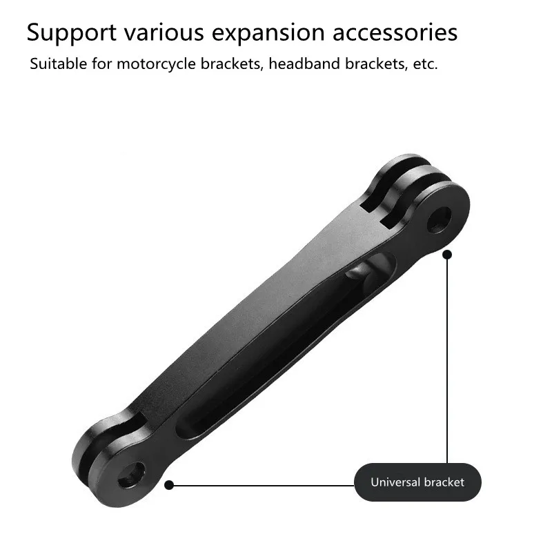 

CNC Aluminum Extension Mount Arm for Max Hero 8 YI SJcam EKEN Sports Cameras Photo Shooting Connect Bracket Adapter