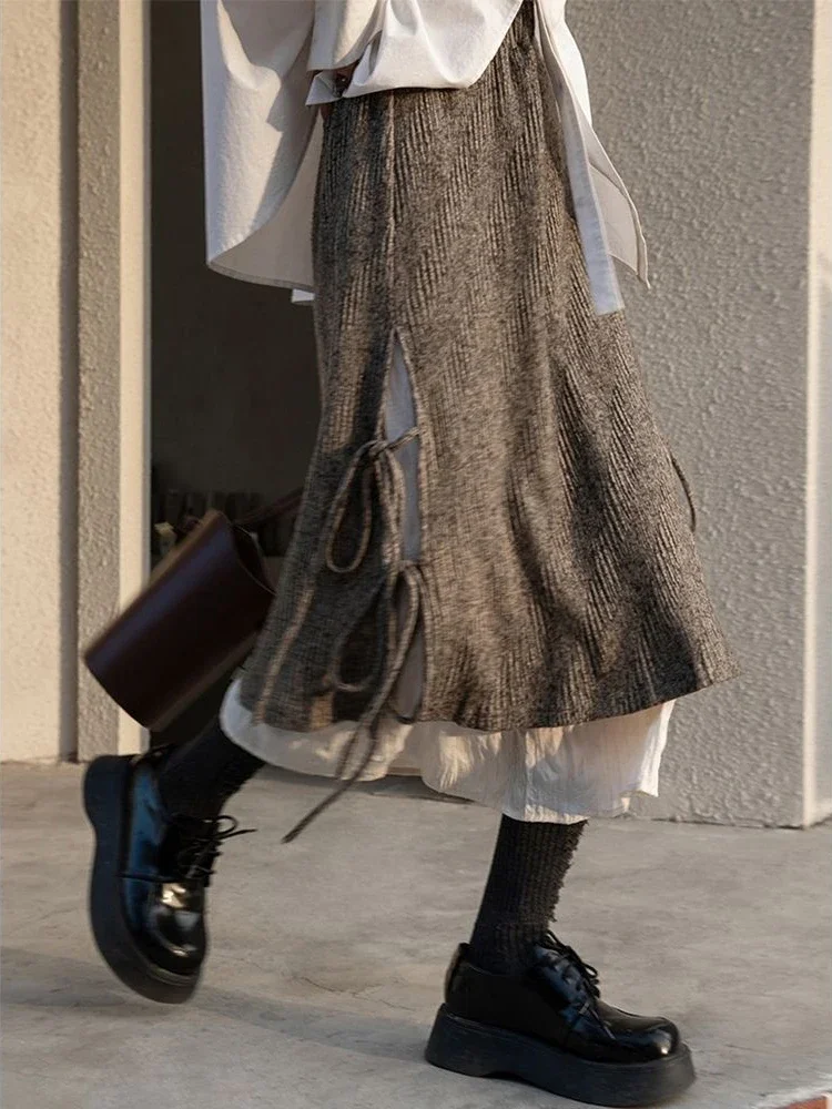 Женская плиссированная юбка из полиэстера | AliExpress