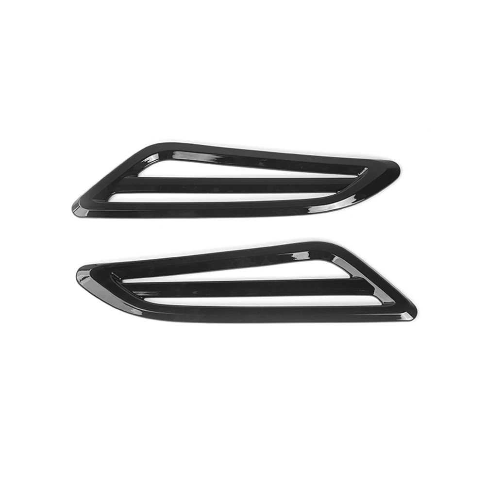 

Side Body Front Wheel Wing Outlet Panel Decoration Cover Trim Frame for Patrol Y62 2017-2020