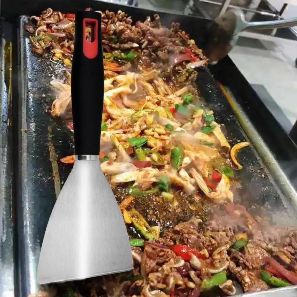 

Cooking Spatula Strong And Sturdy Different Size Sturdy Handle Teppanyaki Spatula Teppanyaki Spatula Griddle Spatula
