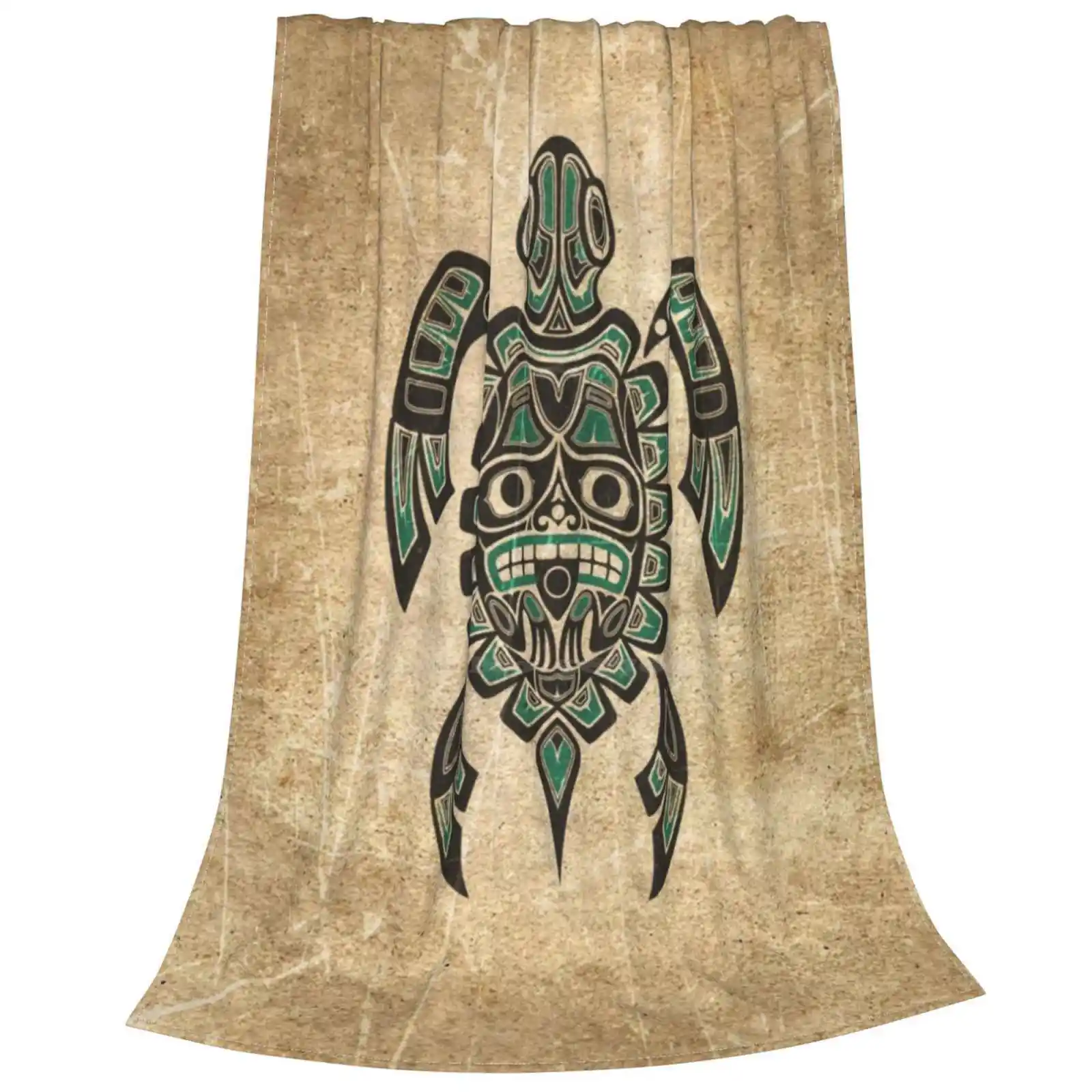 Голубая и черная морская черепаха Haida Spirit низкая цена новый принт Новинка модное