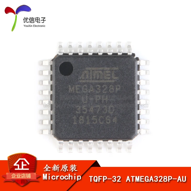

Оригинальный stock ATMEGA328P-AU 8 AVR 32K 32TQFP