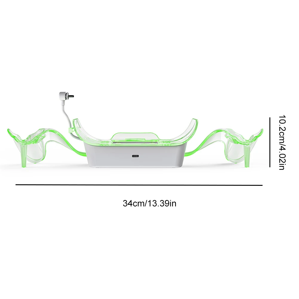 Подставка для зарядки гарнитуры VR держатель контроллера с 2 перезаряжаемыми