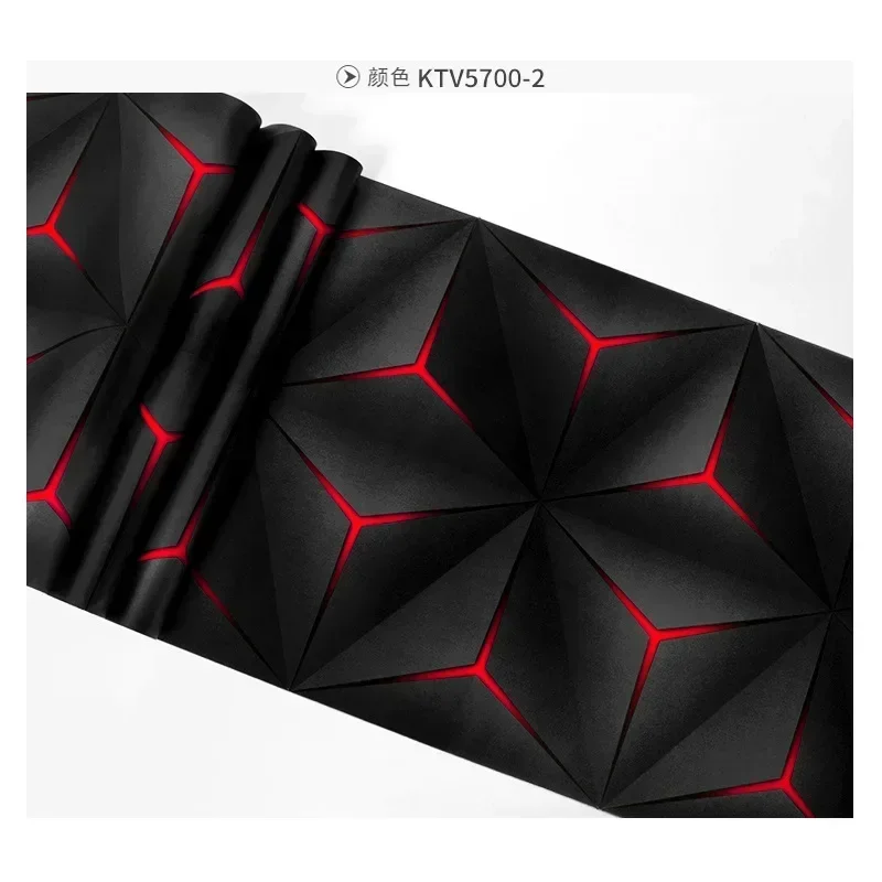 KTV обои Hall Flash Wallcloth 3D стерео самолет геометрические узоры тематическая коробка