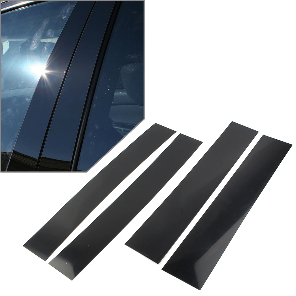4 шт. для Ford F150 2004-2014 (расширенная/суставная) накладка на окно двери автомобиля