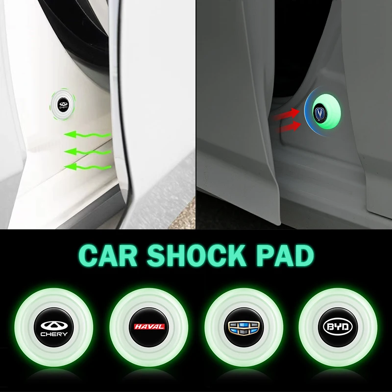 

4Pc Car Door Rubber Shock Absorbing Gasket Stickers for Holden Astra Commodore Cruze Monaro Trailblazer Colorado HSV Accessories