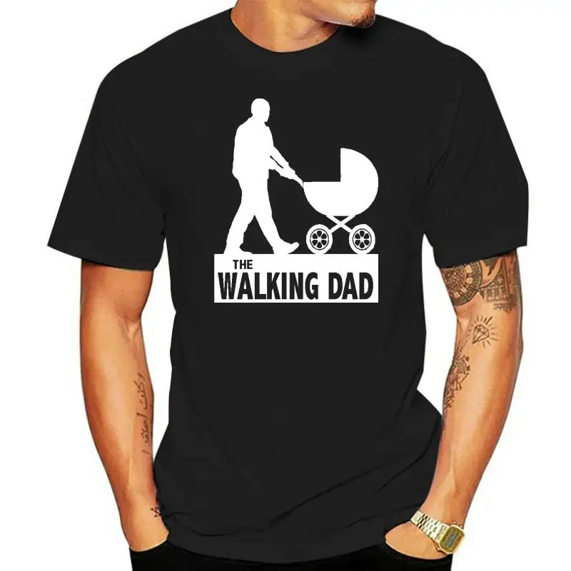 

The Walking Dad T-Shirt to 5XL Papa Father Fathers Day Parents Gift Baby Birth