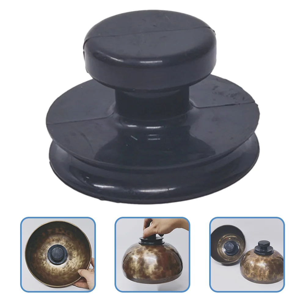 

Bowl Handle Singing Suction Sound Accessories Meditationcup Tibetan Replacement Part Auspicious Cushion Lift Ring Rubber Lifting