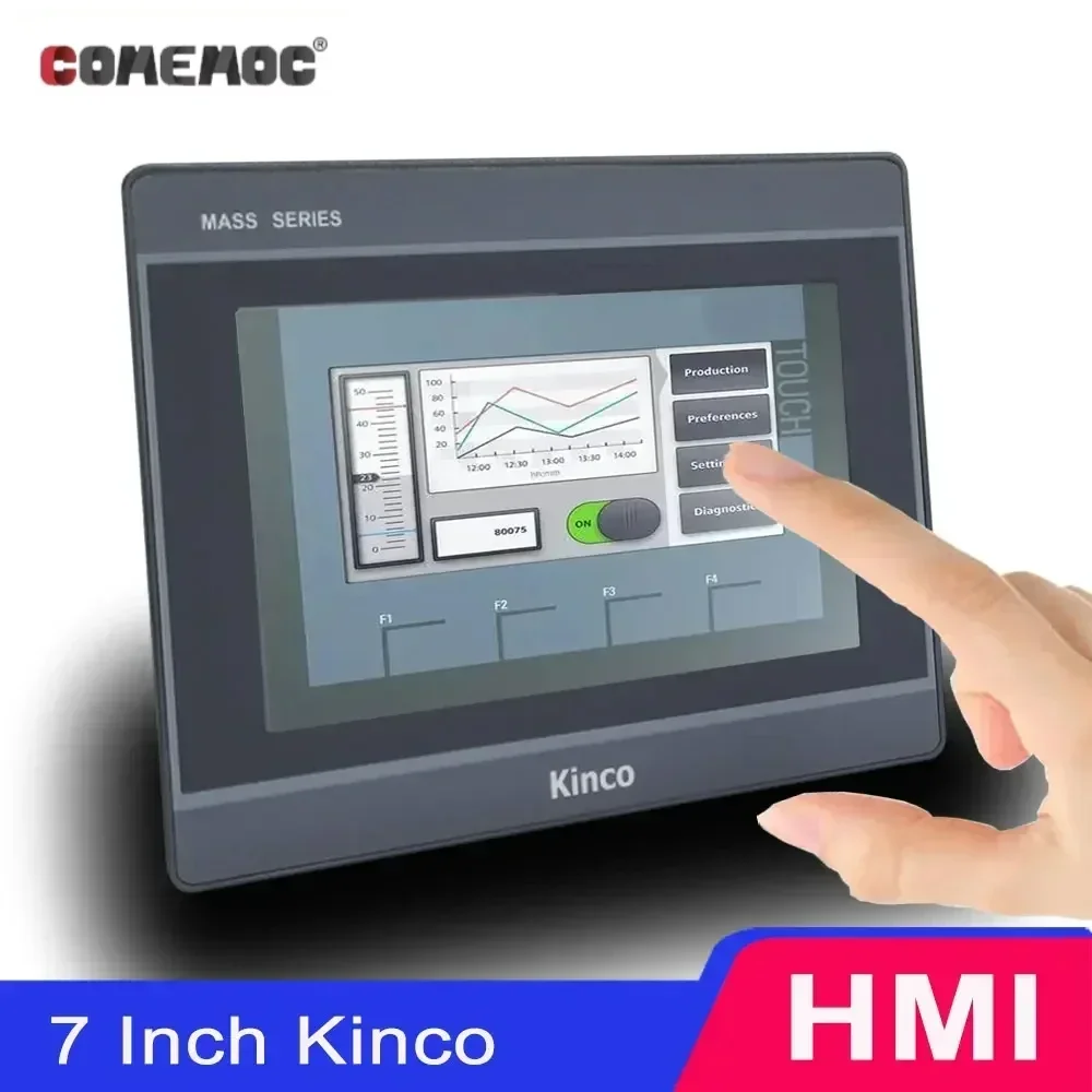 Kinco 4 7 10-дюймовый M2070H M2070HE M2100 M2100E M2043H M2043HE HMI серии M2 с Ethernet Совершенно новый экран