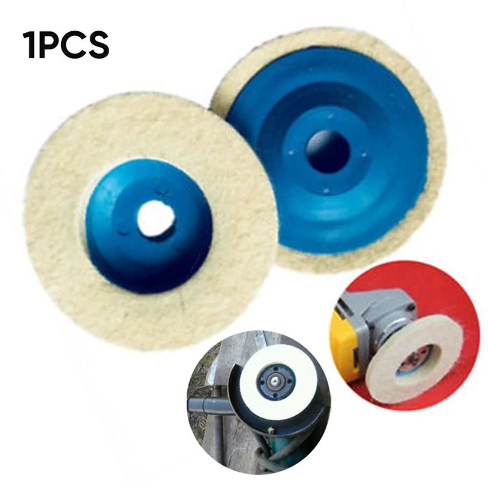 

Wool Polishing Grinding Wheel Felt Buffing Pads 4 Inch Grinder Wheels Polishing Disc For Metal Marble Glass Ceramics