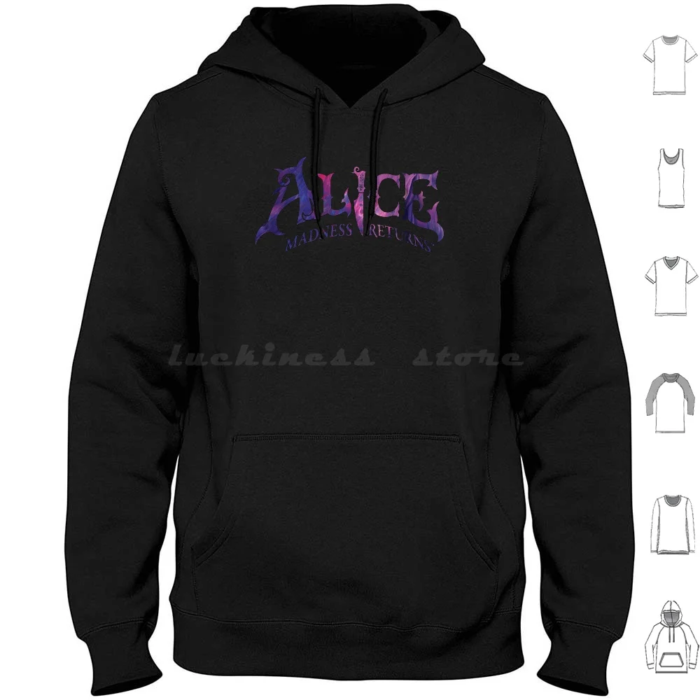 

Толстовка с длинным рукавом «Alice Crazy Return: Purple Logo» (V.1)