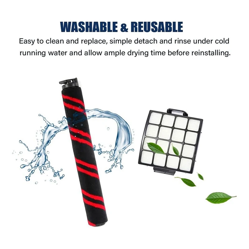 Комплект запасных частей совместимый с вертикальным пылесосом Shark Stratos AZ3002 AZ3000