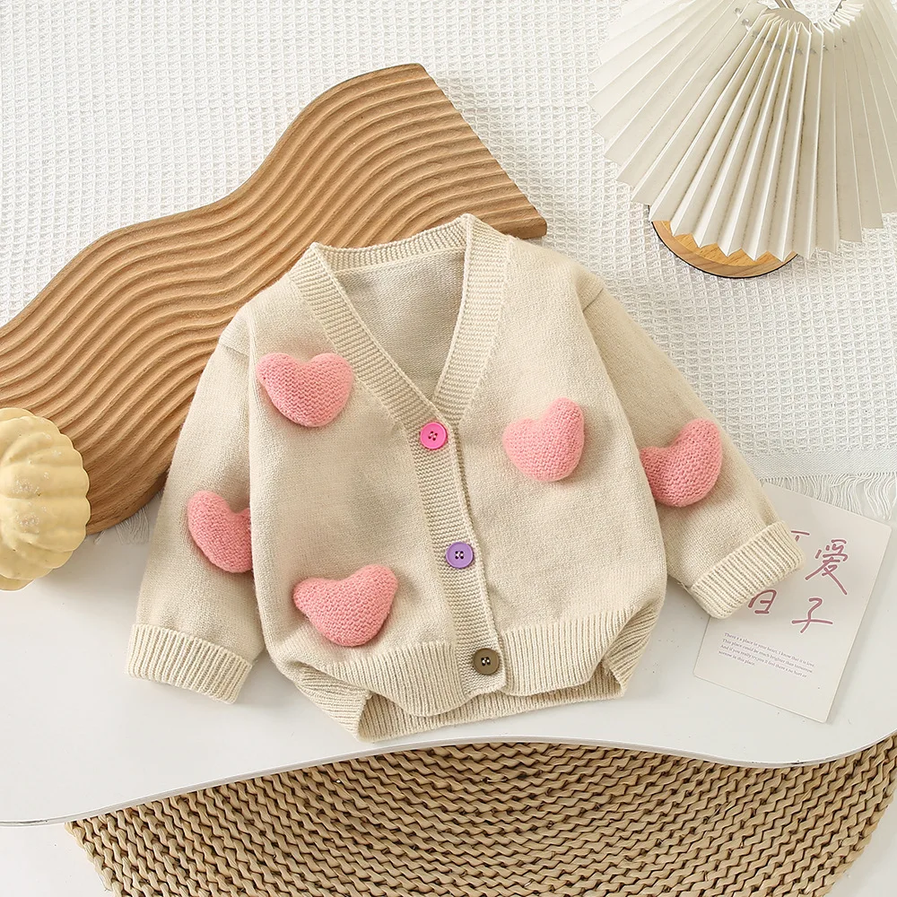 Новый вязаный свитер и юбка для девочек кардиган с надписью Love Топ + сетчатый