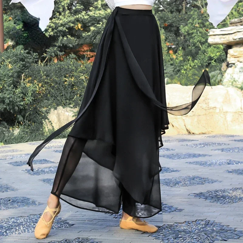 Китайский народный танец классические танцевальные брюки женские свободные