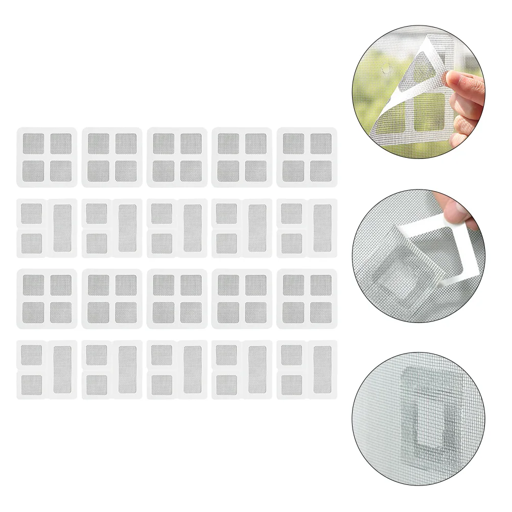 

20pcs Screen Patches Repair Kit Screen Repair Tapes Window Screen Replacements