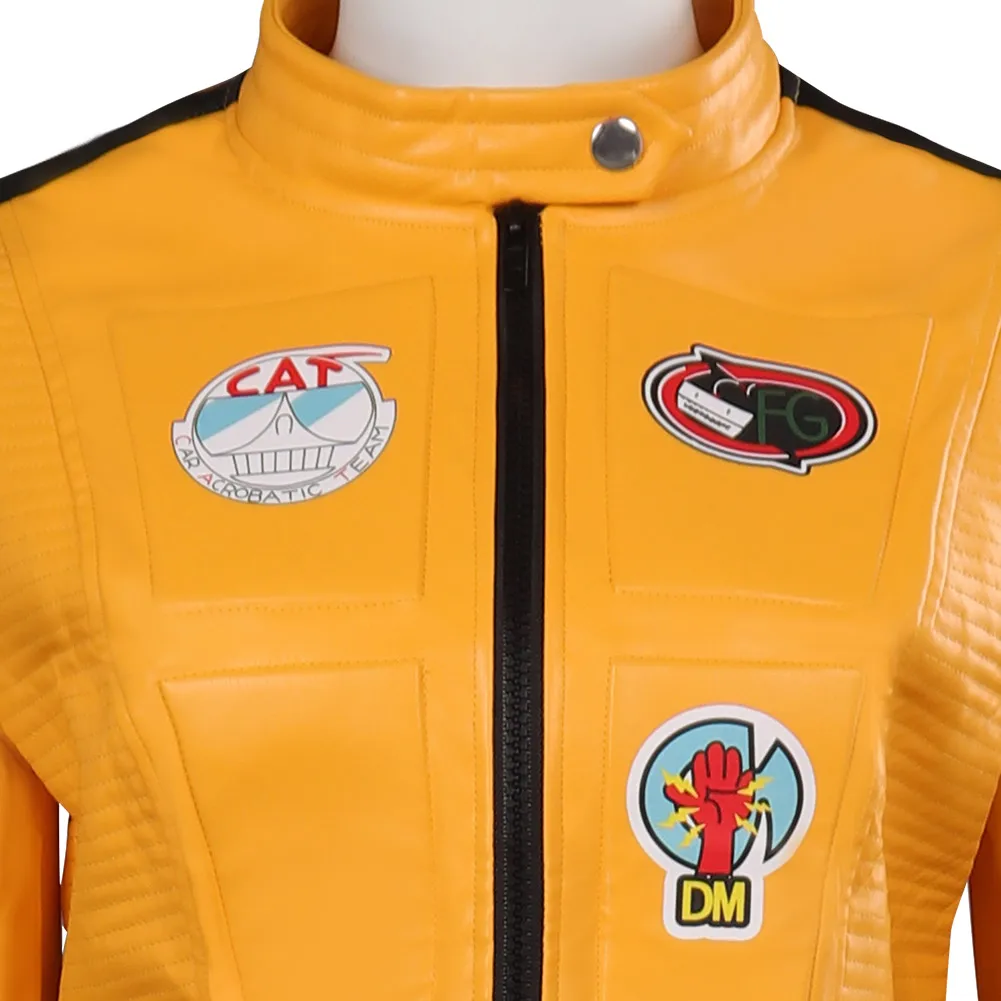 Невеста Косплей Убить Билла Костюм Пальто Брюки Куртка Наряды Фантазия Хэллоуин