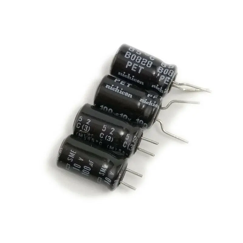 20pcs Nichicon SME VP-BP 100uf 10v 100mfd Poleless Capacitor 6.3*11mm 85℃ | Capacitors