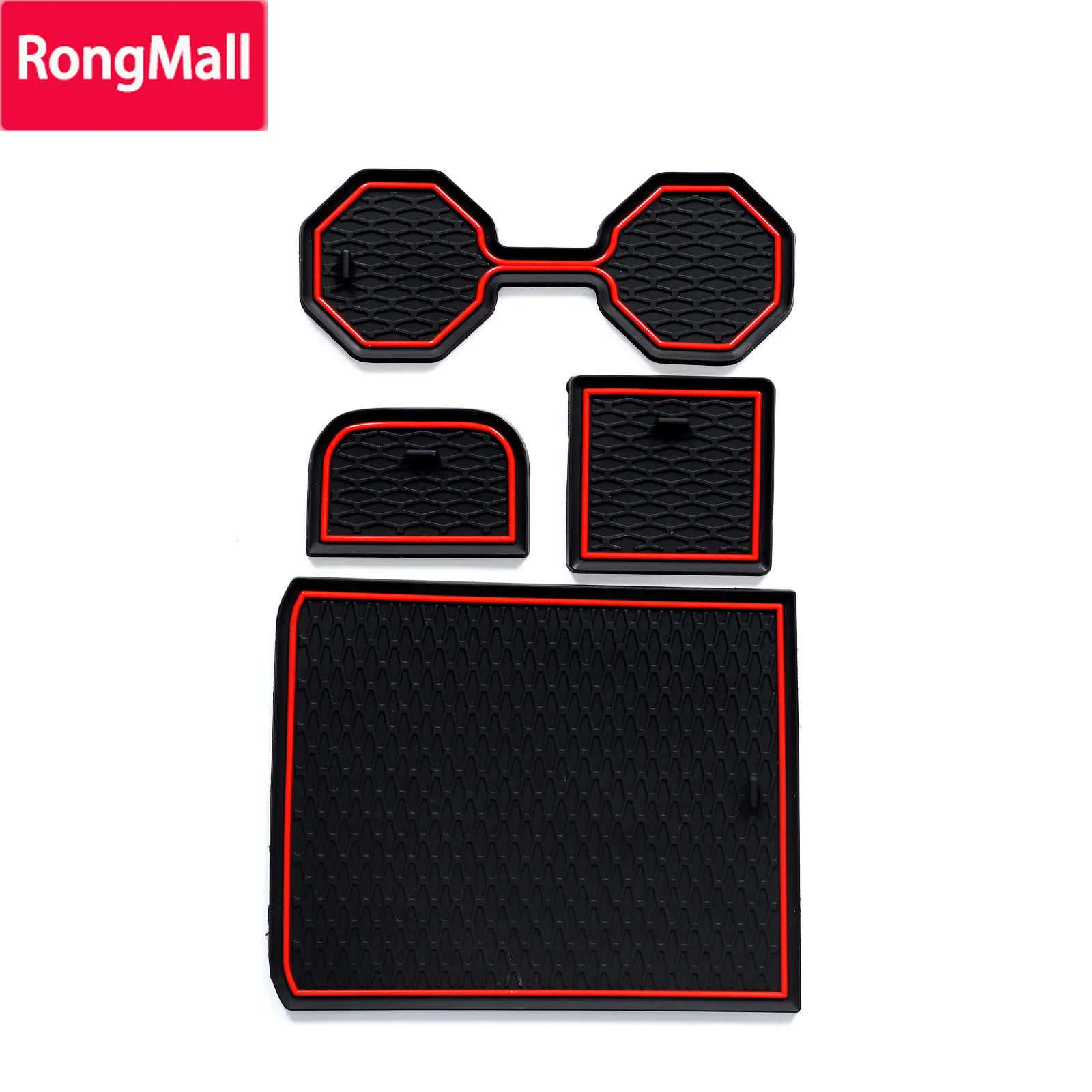 

Нескользящий коврик для ворот VW Polo 2018 2019 2020 Аксессуары Резиновые держатели для чашек Нескользящая подставка 6 шт./12 шт.