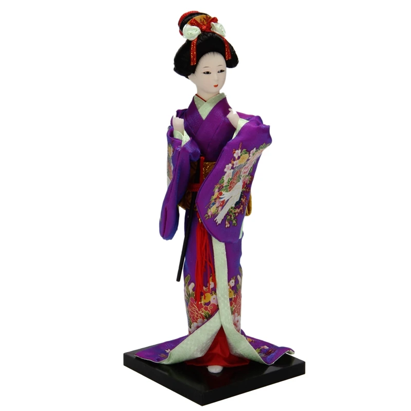 Японские народные куклы гейши куклы-кимоно шелковые поделки ручной работы