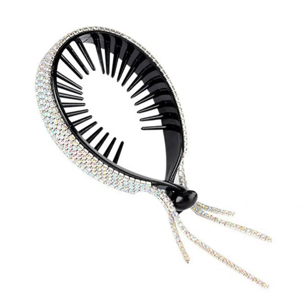 

Hair Scrunchie Shiny Effect Lightwieght Exquisite Women Girls Hair Head Hoop Clip