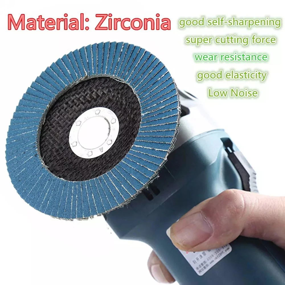 

Durable Business Industrial Flap Sanding Disc Cup Grinding Wheels 40 60 80 120grit 5in 125mm Angle GrinderWheels