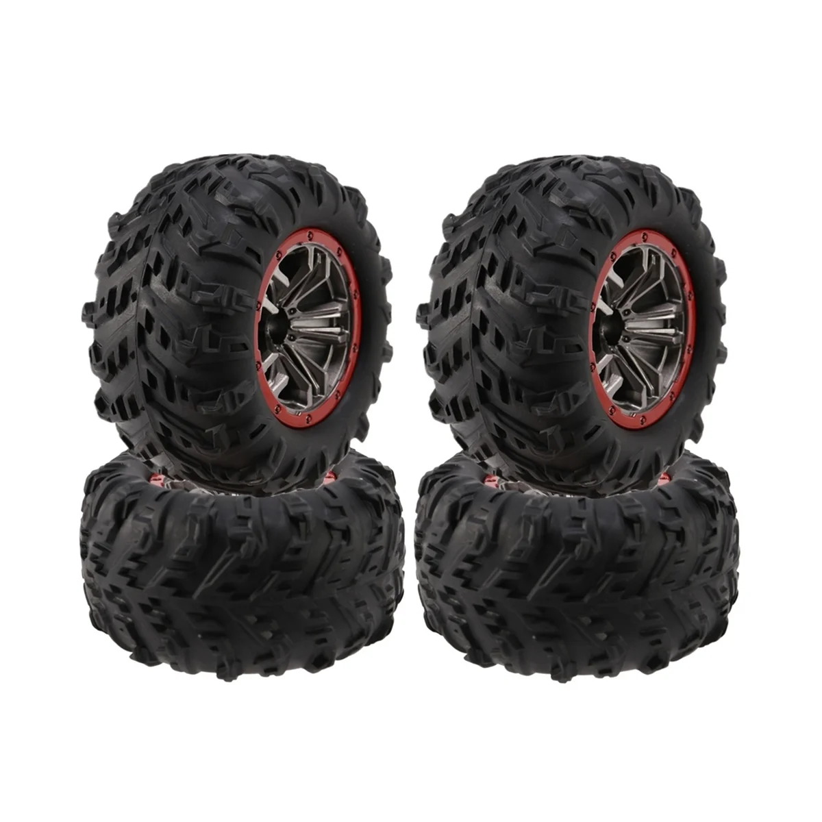 

4Pcs 105mm Rubber Tire LG-ZJ02 for Legend 1/10 RC Car Spare Parts Accessories