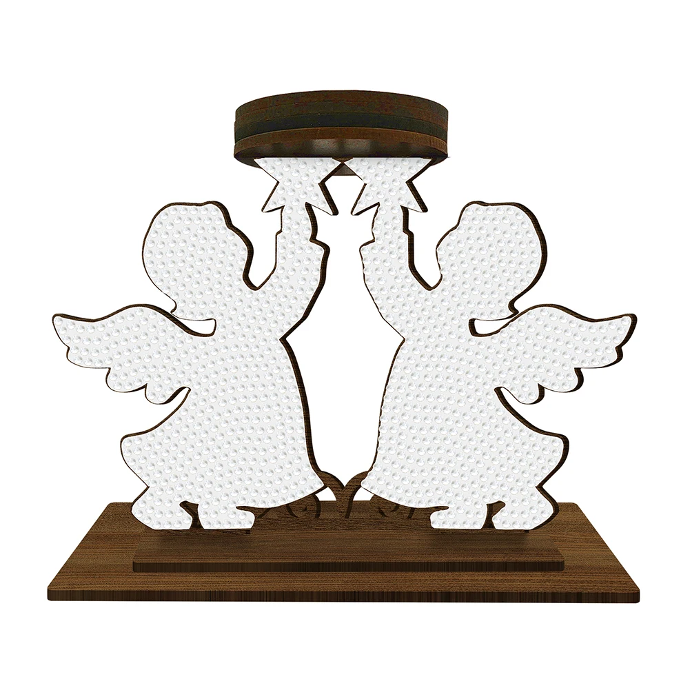 Животное горный хрусталь рисунок подсвечник декор 5D DIY Алмазное искусство мини