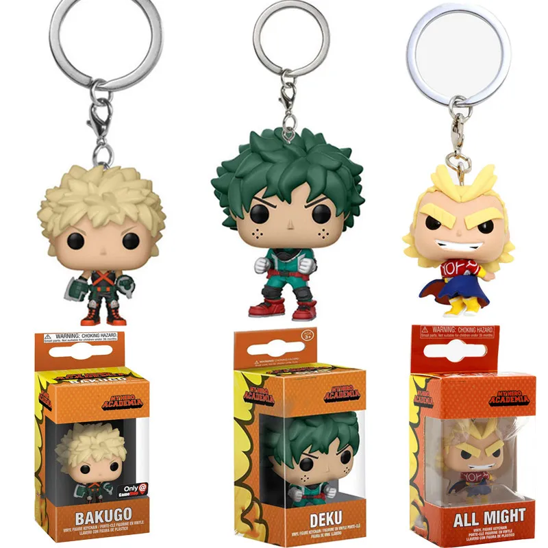 

Брелок Bakugo в стиле аниме Моя геройская академия, 5 см, фигурка куклы, ПВХ игрушки, брелки, Коллекционная модель, игрушка для детей, подарки