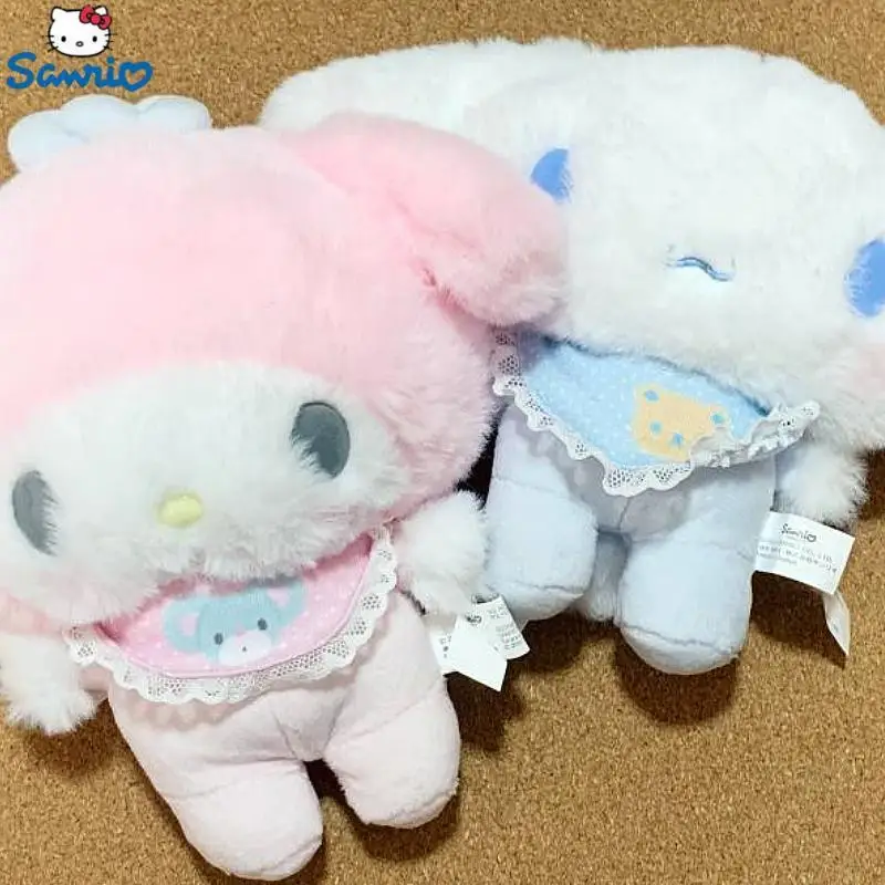 

Оригинальная плюшевая кукла Sanrio из аниме «Моя Мелодия», набор из 5 предметов, семейная кукла в коричном цвете, Подарочная коробка, детская игрушка, подарки на день рождения